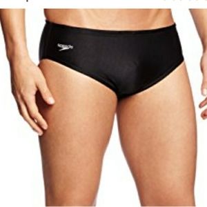 Men's Black Speedo Racing Bathing Suit Sz 32